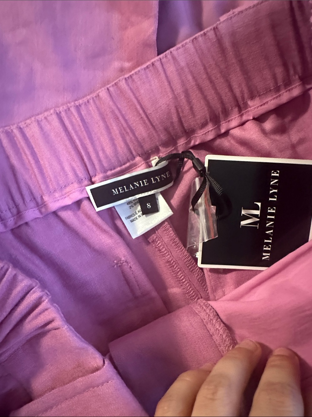 Melanie lyne Cropped linen blend Ankle suit - Picture 10 of 12